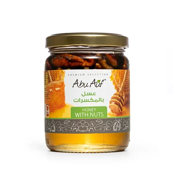 Clover Honey with Nuts - 250 gm