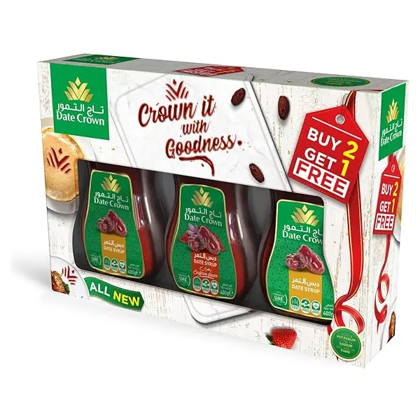Date Crown Offer (2 Dates Syrup with saffron Syrup)