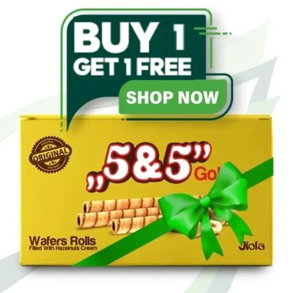 Wafer 5 and 5 Gold Offer (1+1)